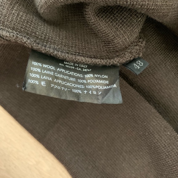 MENS Prada Wool Nylon Half Zip Sweater - Picture 5 of 6